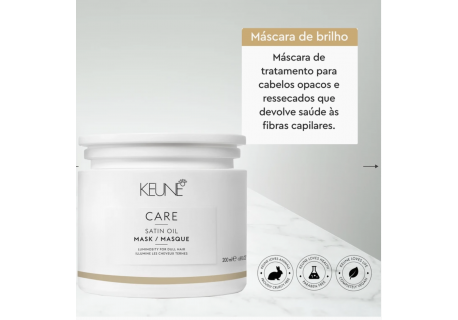 Care Satin Oil Mask 200ml | Keune