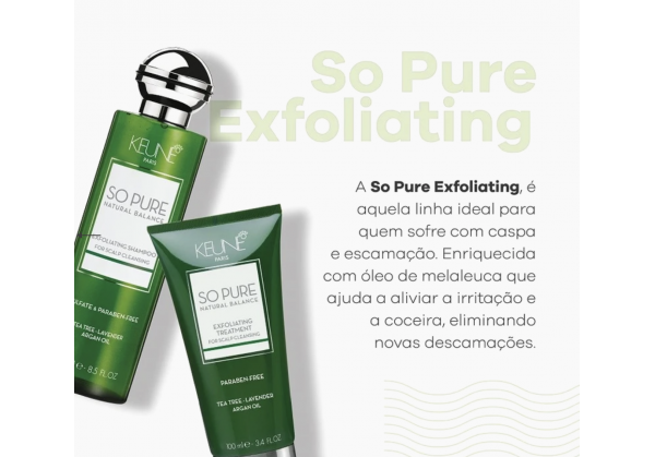 Keune So Pure Exfoliating Shampoo 250ml