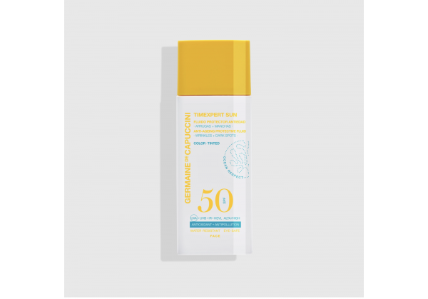 Fluido Protetor Anti-idade SPF 50 Com Cor | Timexpert Sun- 50 ml